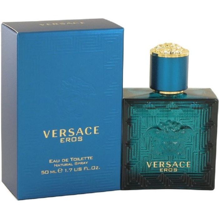 Eau De Toilette - VERSACE - EROS - 100 Ml - Parfum Masculin - Élégance Et Virilité
