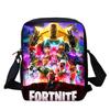 Cute Fortnite Cartoon Shoulder Crossbody Bag, Unisex Kids Aged 5-8, Light Printed Storage Handbag for Elementary Children