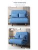 Convertible Sofa Bed for Small Apartments - Dual-Use, Lazy Living Room Furniture, Multifunctional Double or Single Option
