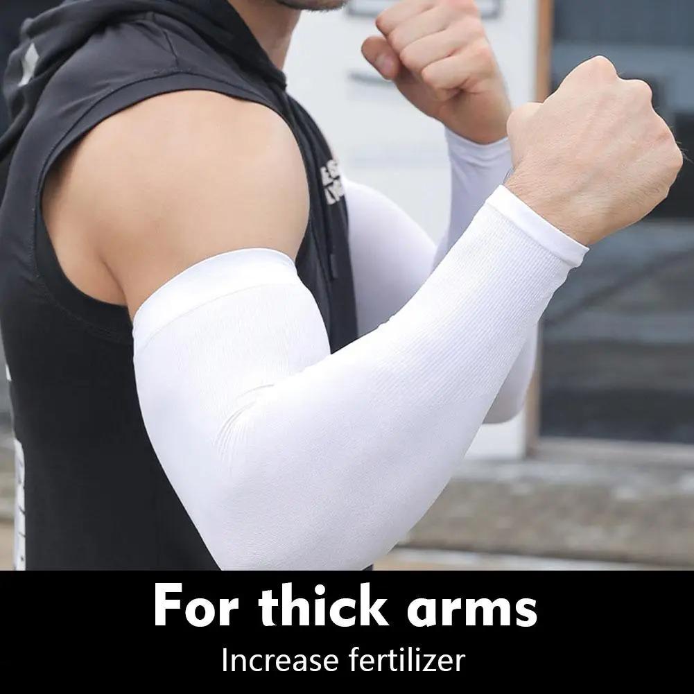 2026 NEW Ice Silk Bicycle Sleeves Summer Breathable Cycling Arm Protection Outdoor Sun UV Protect Sports MTB Road Bike Sleeves