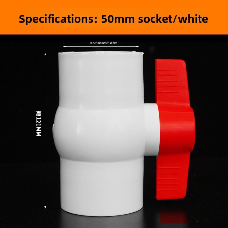 20~50mm Rura PVC Trójnik Kolanko Złączka Krzyżak Złącze Rury Wodnej do Nawadniania Ogrodu Akwarium Zawór Kulowy do Kontroli Wody