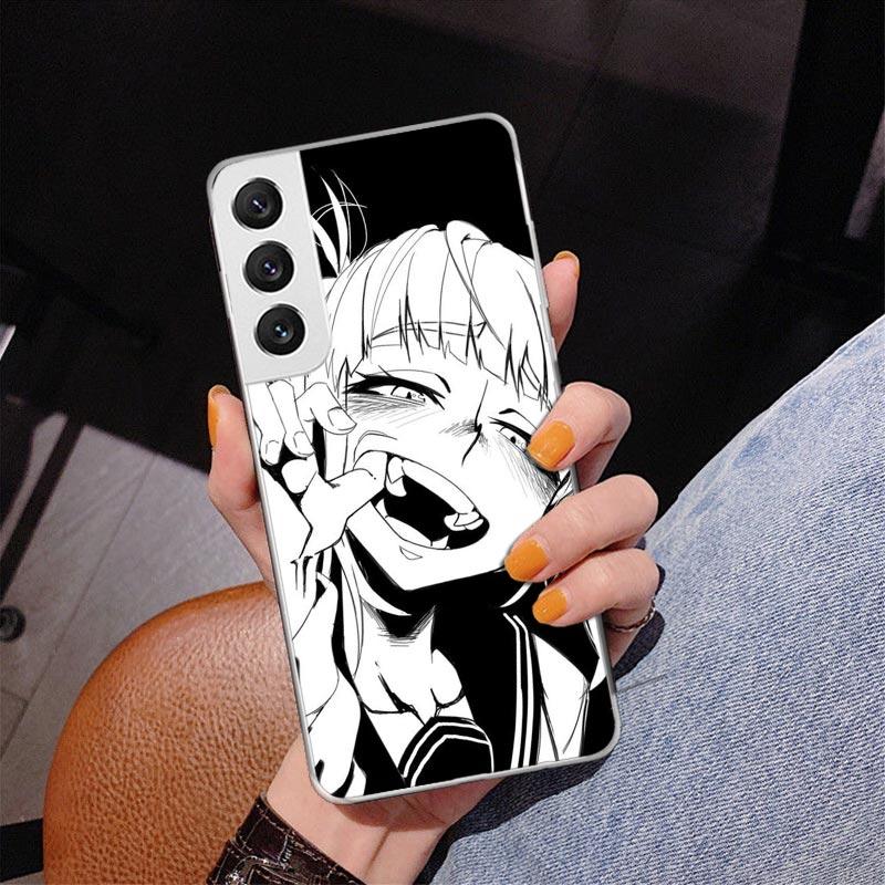 Himiko Toga Waifu Anime Phnoe Case for Samsung Galaxy S26 S25 Edge S23 S24 Ultra S22 Plus S21 S20 FE Unique Cover Soft Coque Gal