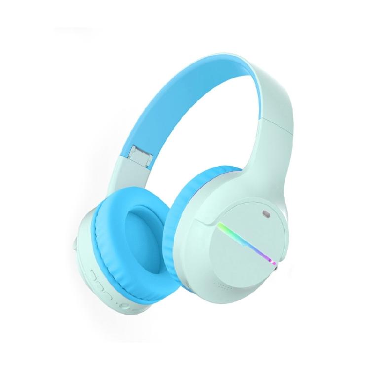 Gaming Headphones With 8H Battery Function Clear Auditory Wireless Foldable Earphones For Office Travel