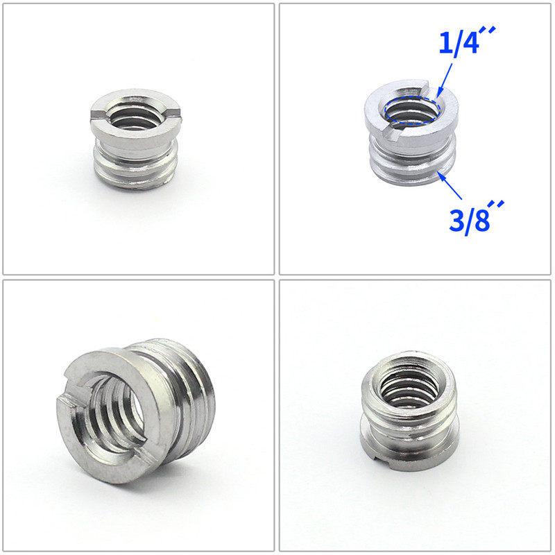 

BGNing Universal Tripod Quick Release Plate with 1/4 & 3/8 Conversion Screws and Flash Mount Accessories