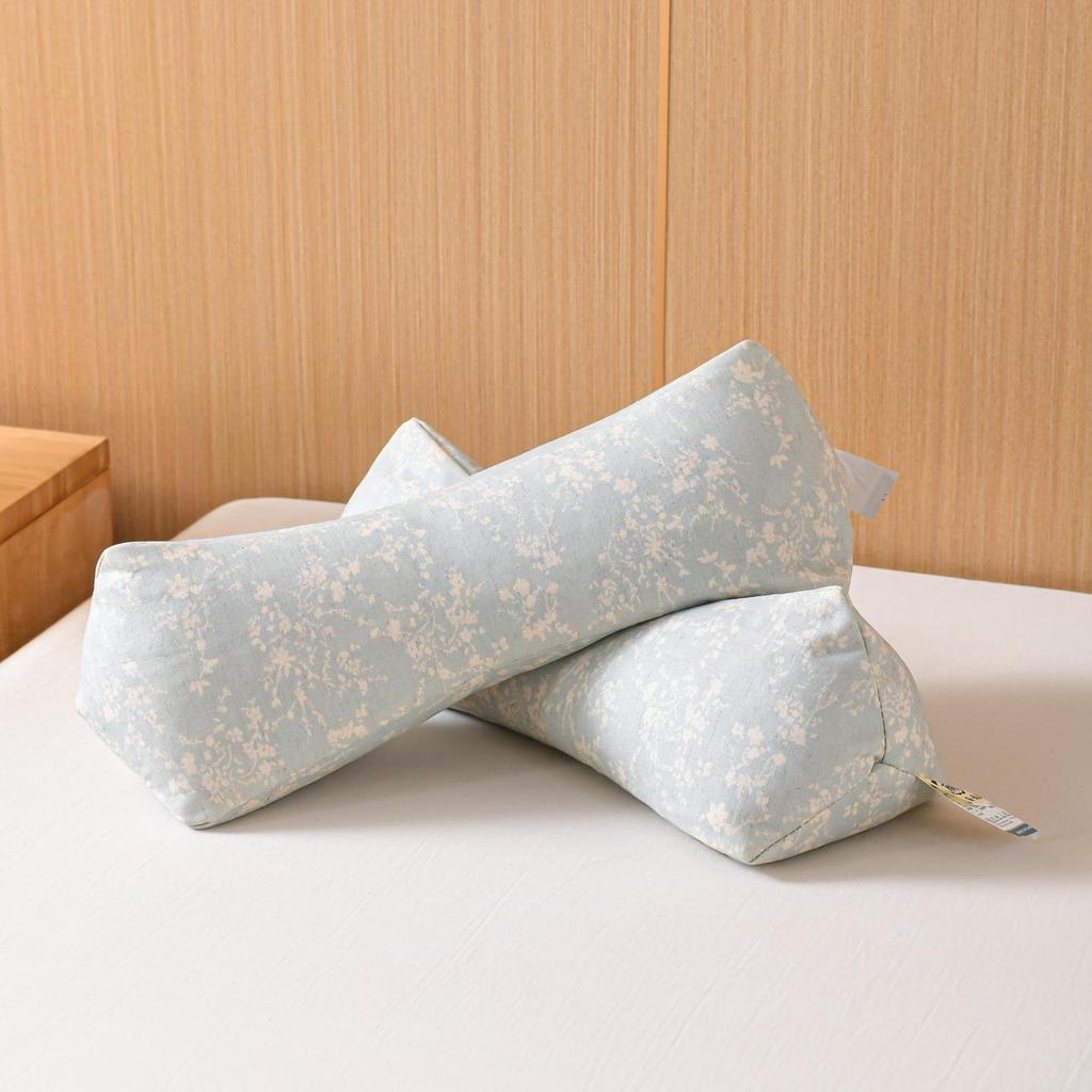 2026 Rustic Triangle Series Cotton-Linen Buckwheat Pillow Display Sample (Not for Purchase)