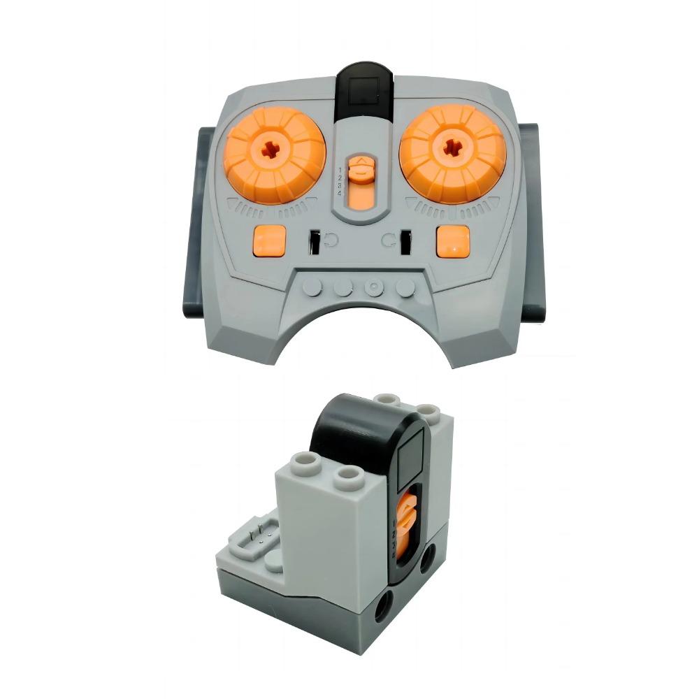 Technical Electronic Building Block MOC Refit Accessories Micro-motor RC Power Functions Parts Creative DIY Car Bricks Kids Toys