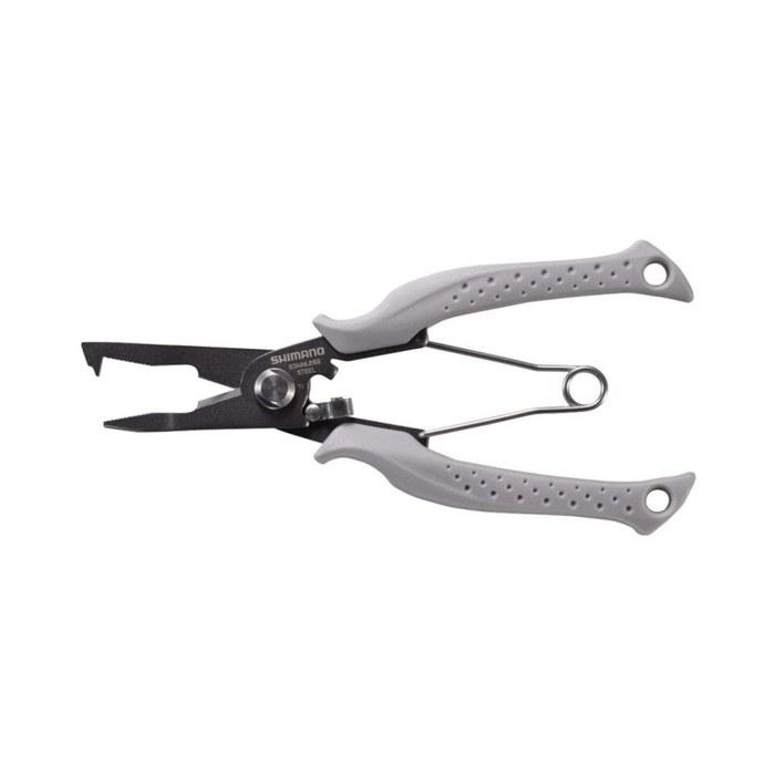 Shimano Fishing Scissors Knife Power Pliers CT-561P Light Gray 185mm