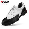 BRAND PGM Real Leather Mens Quick Lace Golf Shoes Long Spike Waterproof Golfer Boots Comfortable Athletic Sneakers XZ240