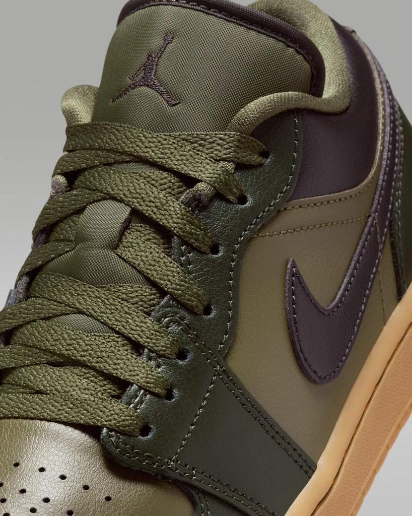 IR0840-325 Nike Air Jordan 1 Low Sequoia Rough Green (Women's)