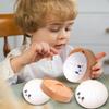 Realistic Giant Dumpling Squeeze Toy With Bamboo Steamer Soft Tpr Dough Ball Decompression Fidget Toy Funny Creative Gift
