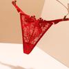 Damen Sexy Nahtloser String mit Schleife - Verstellbar, Atmungsaktiv, Einfarbig