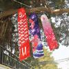 Hanging Ornament Exquisite Pattern Wear Resistant Fabric Fish Windsock Banners Hanging Flag Streamer Party Supplies