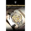 POEDAGAR Luxury Watch For Men Original Waterproof Luminous Date Clock Chronograph Stainless Steel Quartz Watches Reloj