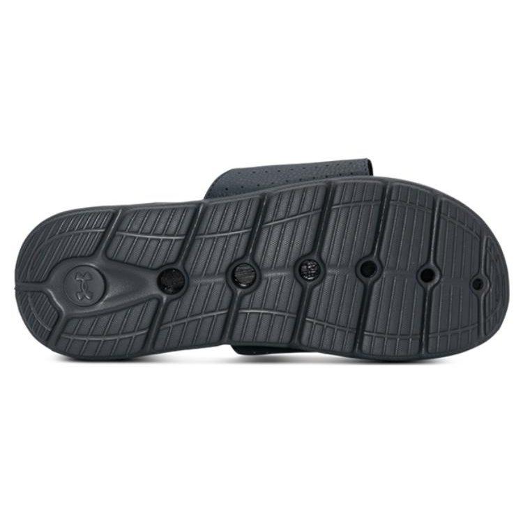 Under Armour Ignite 7 Graphic Strap Slide 'Pitch Grey Black' 3026025-100