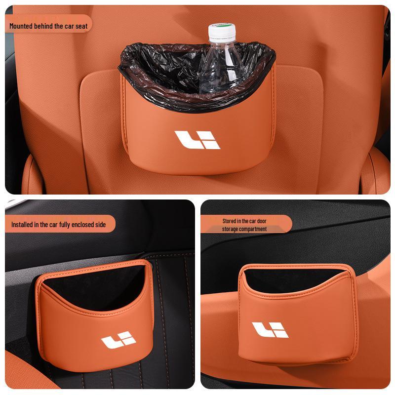 Ideal MEGA Multi-Functional Car Storage Trash Can for Rear Seat Interior
