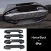 For Chery Jetour T2 2024-2025 Car Carbon Fiber ABS Car Door Handle Bowl Protect Sequin Auto Tailgate Handle Bowl Frame Accessory