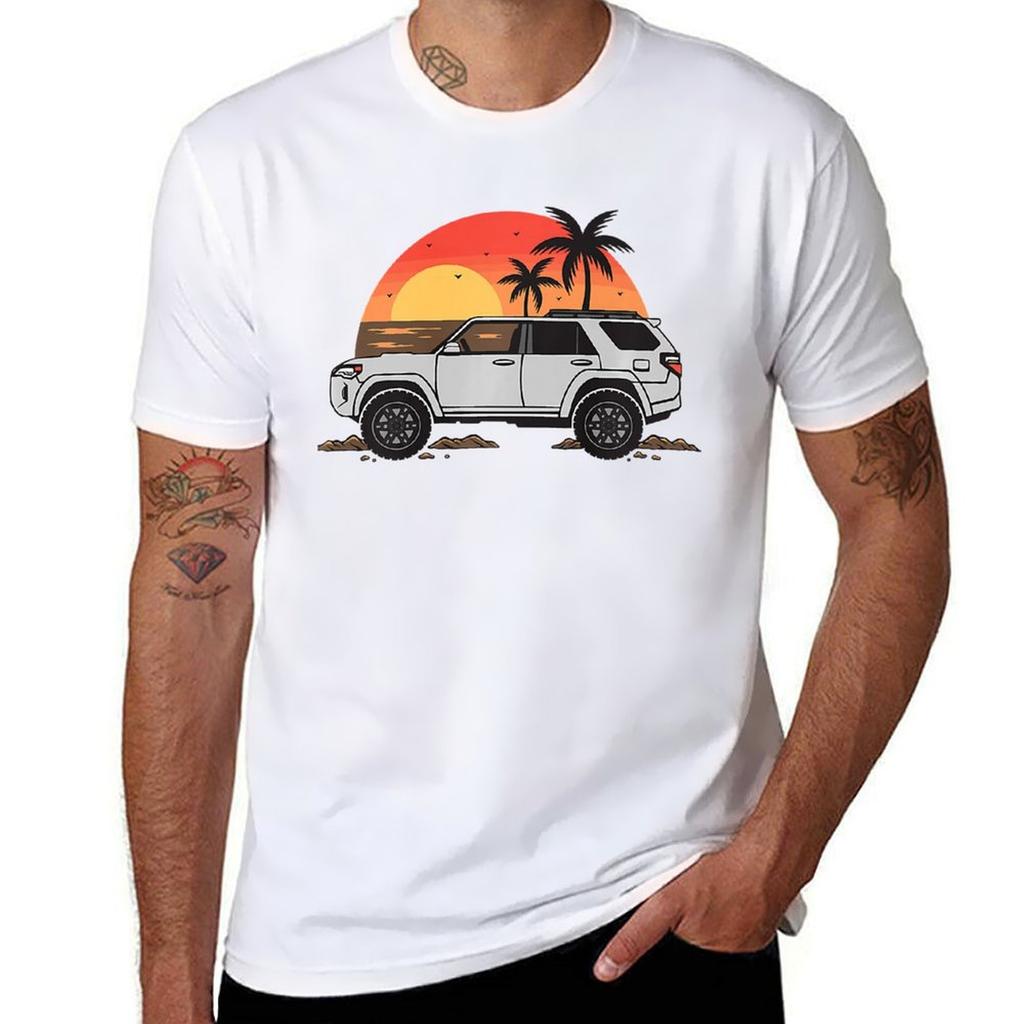 4Runner Nation Hawaii Yotas Crew T-Shirt boys whites funnys summer top heavy weight t shirts for men