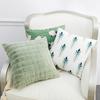 45X45Cmnew Modern Simple Green Cushion Digital Printing Throw Pillow Cover Home Sofa Pillow Cover Without Pillow Core