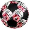 Pallone da calcio Koln, colorato, adatto a tutte le età, cucito a macchina, materiale PVC, qualità da competizione, durevole e ad alto rimbalzo