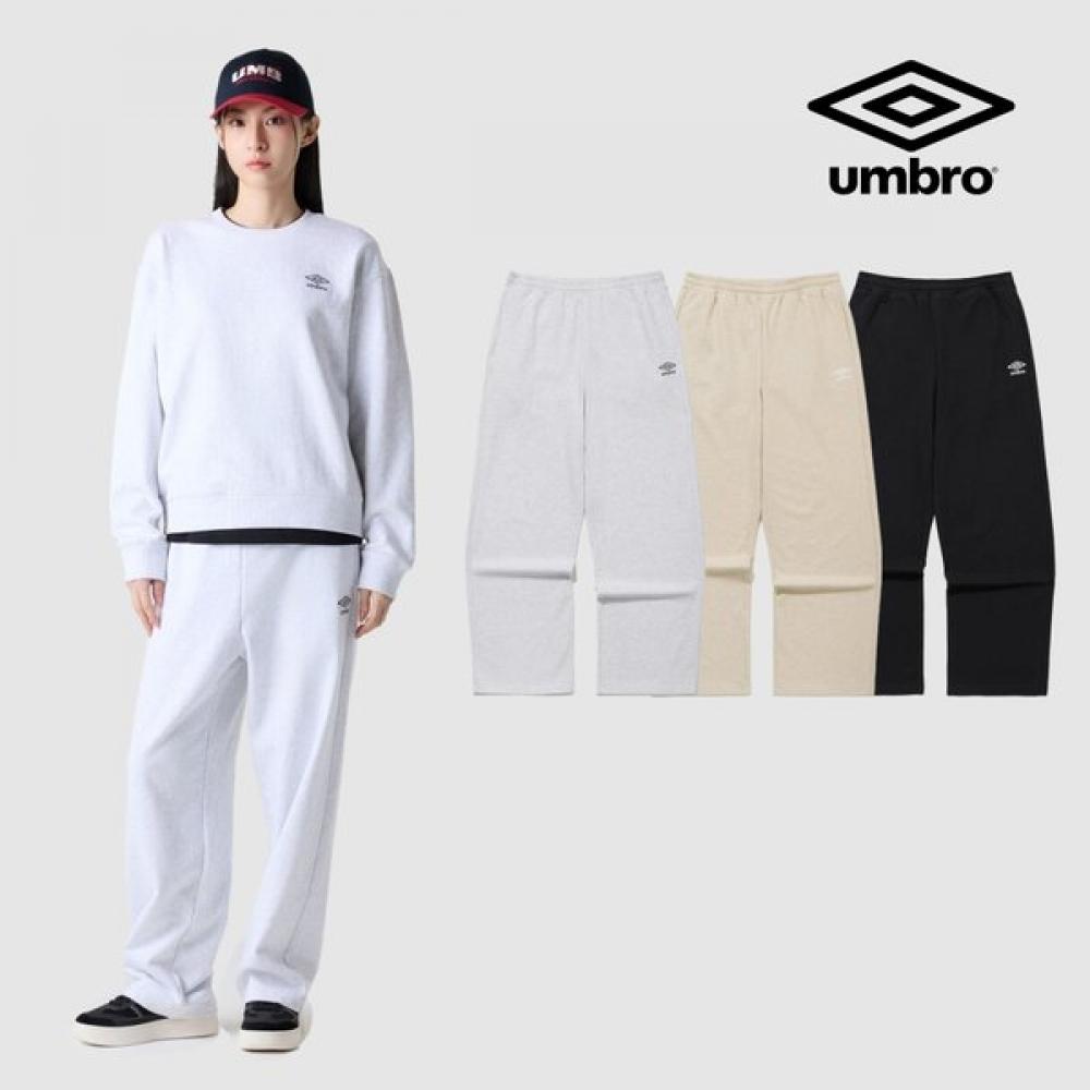 

Umbro Essential Loose Straight Pants Ur123cfp18 White melange (WMG)/90