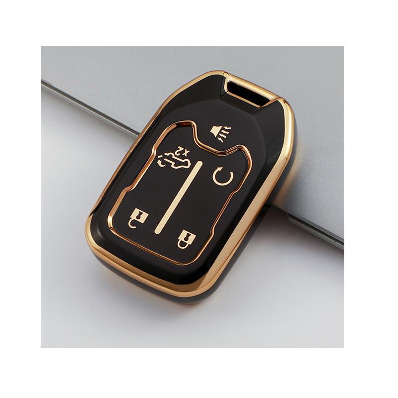 TPU Car Key Protector KEY case Cover for Chevrolet GMC Car Key Pouch Carkey Case Accessories Holder Bag No