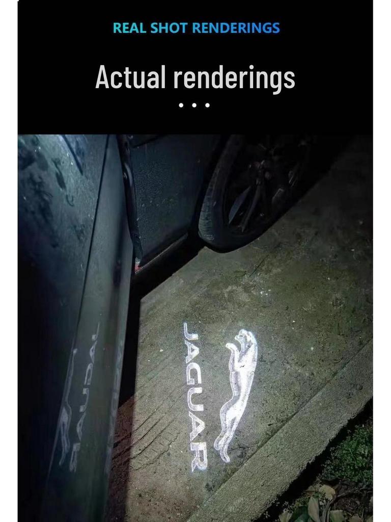 Jaguar XE XF XFL XFR XJL XK Rückspiegel Projektion & Ambientebeleuchtung Modifikation