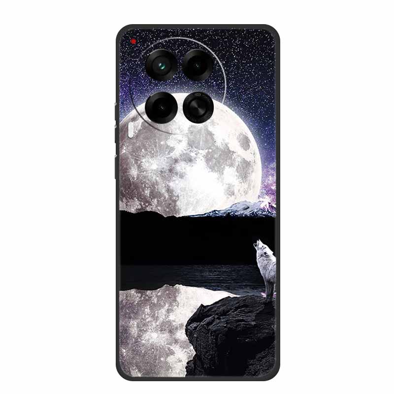6.78" For Tecno Camon 30 Case Fashion Marble Black Silicone Soft TPU Back Cover Cases For Tecno Camon 30 5G Premier Phone Case