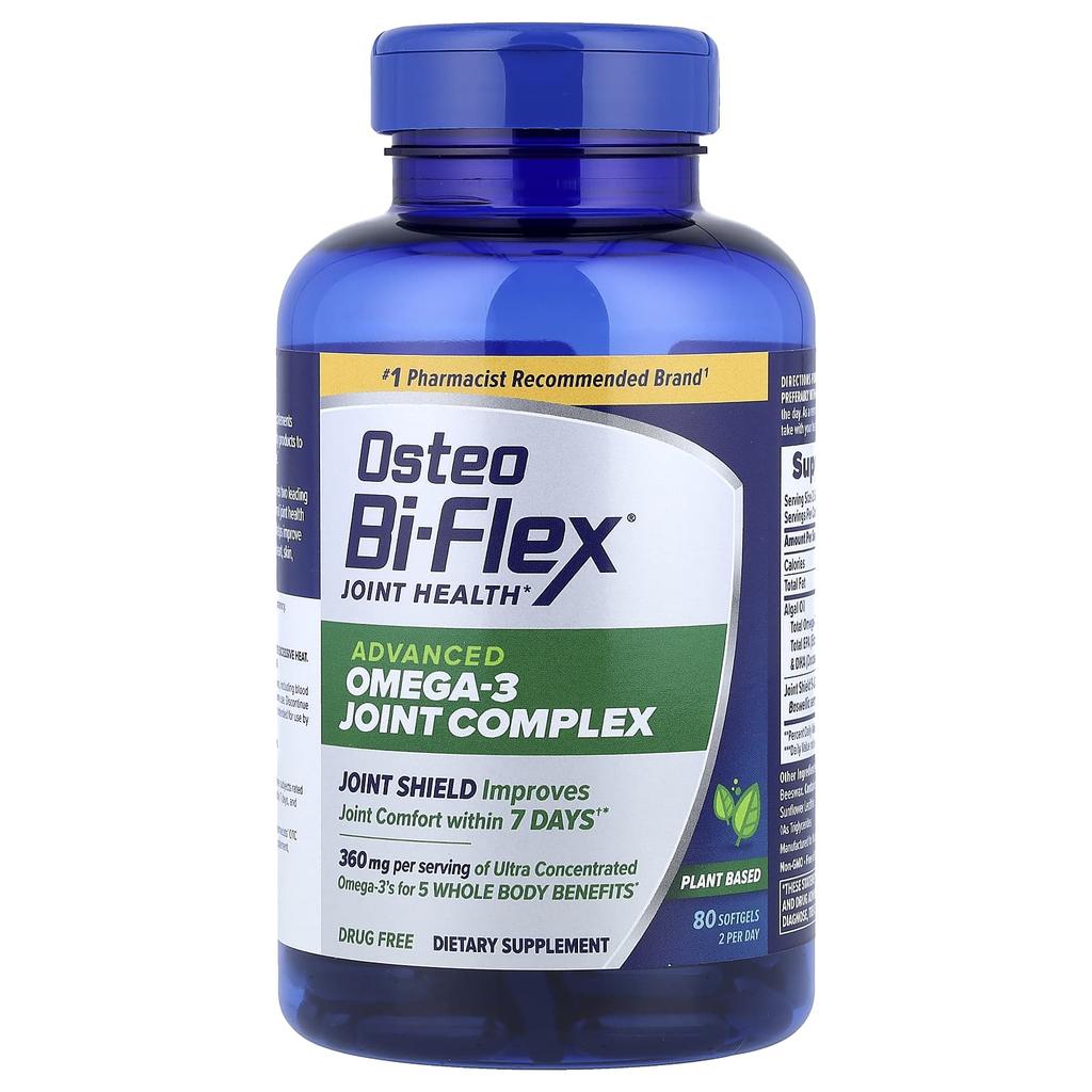 Osteo Bi-Flex Advanced Omega-3 Joint Complex, 80 Softgels
