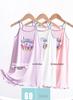 Girls' Sleeveless Camisole Nightgown - Princess Style Pajamas for Kids