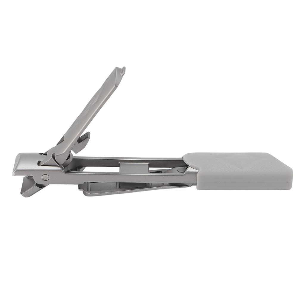 Double Head Nail Clippers Folding Stainless Steel Wide Opening Nail Trimmer for Home