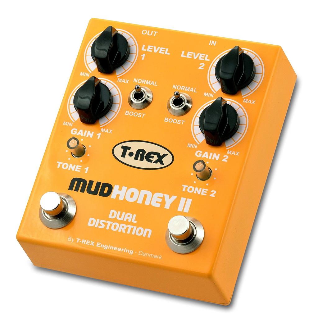 T-Rex Engineering T-Rex Effects Pedal MUDHONEY II Dual Distortion Guitar