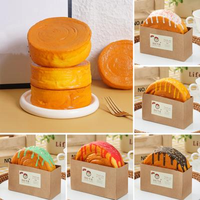 PU Langsam Aufgehendes Croissant Dänisches Gebäck Modell Realistisches Künstliches Bäckerei Lebensmittel Requisit für Café Küche Dessert Anzeige Foto Requisit