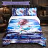 Biancheria da Letto a Tema Erling Haaland Set 3 Pezzi Copripiumino Biancheria da Letto Decorativa Per Stanza Adolescenti Decorazione Casa