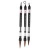 6Pcs Beginner Friendly Water Brush Pen Piston Fill Design Calligraphy Water Brush  Brush Practice