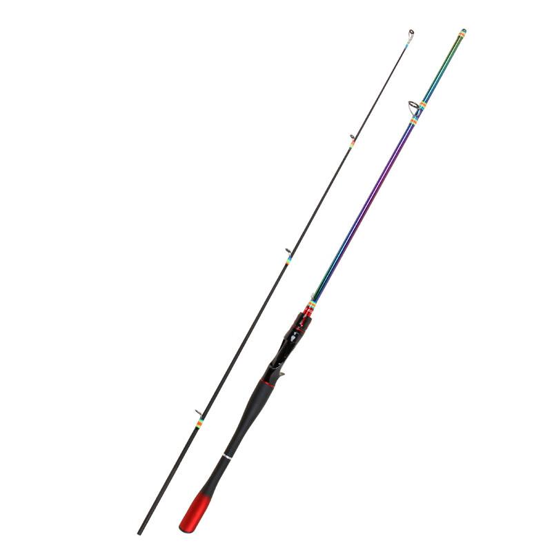 IOSN Colorful Soft Tail Raft Fishing Rod 1.8m