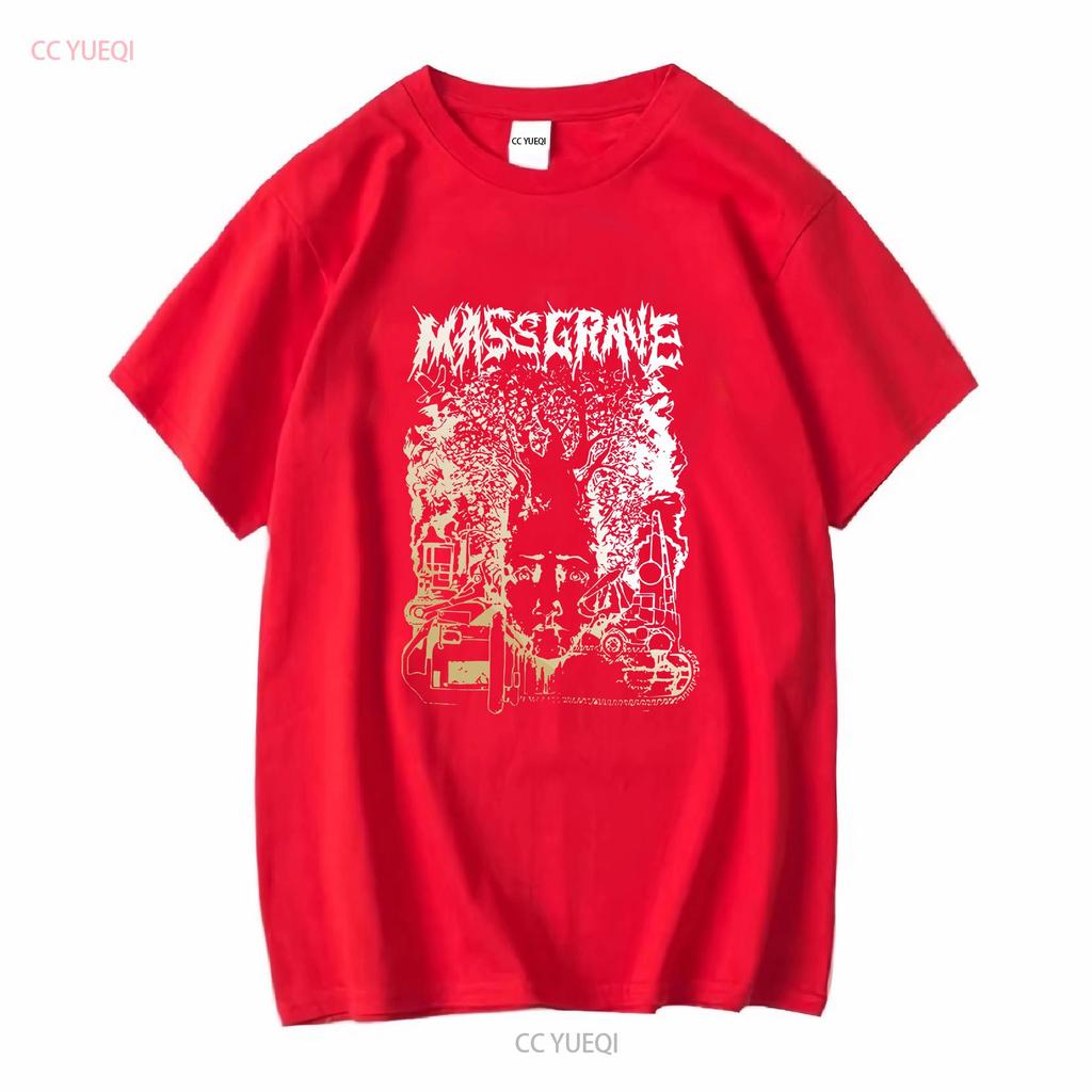 MASS GRAVE Band T Shirt UNHOLY Punk Rock TE5621 Long or Short Sleeves Vintage Washed Comfortable Versatile Stylish Homme