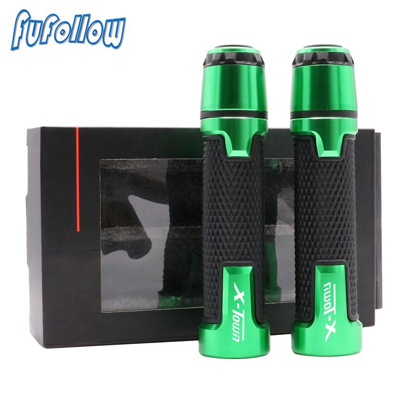 22mm Motorcycle Handle Grips Ends handlebar cafe racer Universal For KYMCO XTOWN300i X-TOWN 125i 300i x town 125 300