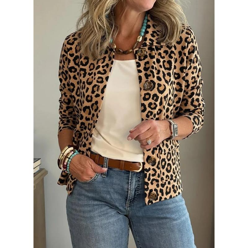 Women S Short Turn Down Collar Single Breasted Casual Fashion Outerwear