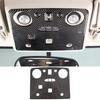 Carbon fiber Overhead Reading light Trim sticker For Hummer H2 2003-07