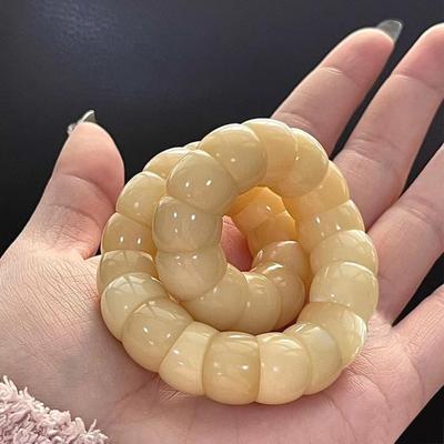 Koralikowa bransoletka na palec Bodhi Seeds łagodząca lęk, bransoletka dla dorosłych, łagodząca stres, sensoryczna opaska do masażu na nadgarstek