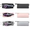 1/3/5PCS Portable Hair Dryer Travel Storage Bag PU Leather Waterproof Hair Straightening Iron Curling Iron Set Organizer