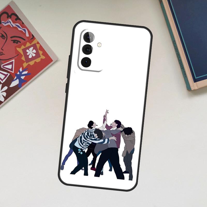 Korean Fashion Kpop Band For Samsung Galaxy A33 A53 A13 A23 A52 A32 A22 A12 A51 A71 A15 A25 A14 A34 A54 Phone Case Samsung A50