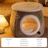 Cat Nest Winter Warm Cat House Closed Security Tree Hole Stool Nest Winter Thickened Cat