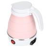 Electric Kettle, 400W, 600ml, with Boil-Dry Protection, Perfect for Business Trips, University Dorms, etc. (Pink)