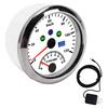 85mm 120kmCelsiush GPS Speedometer 0‑8000rpm Tachometer Gauge LCD Multicolored Backlight for Car Boat Yacht RV Truck