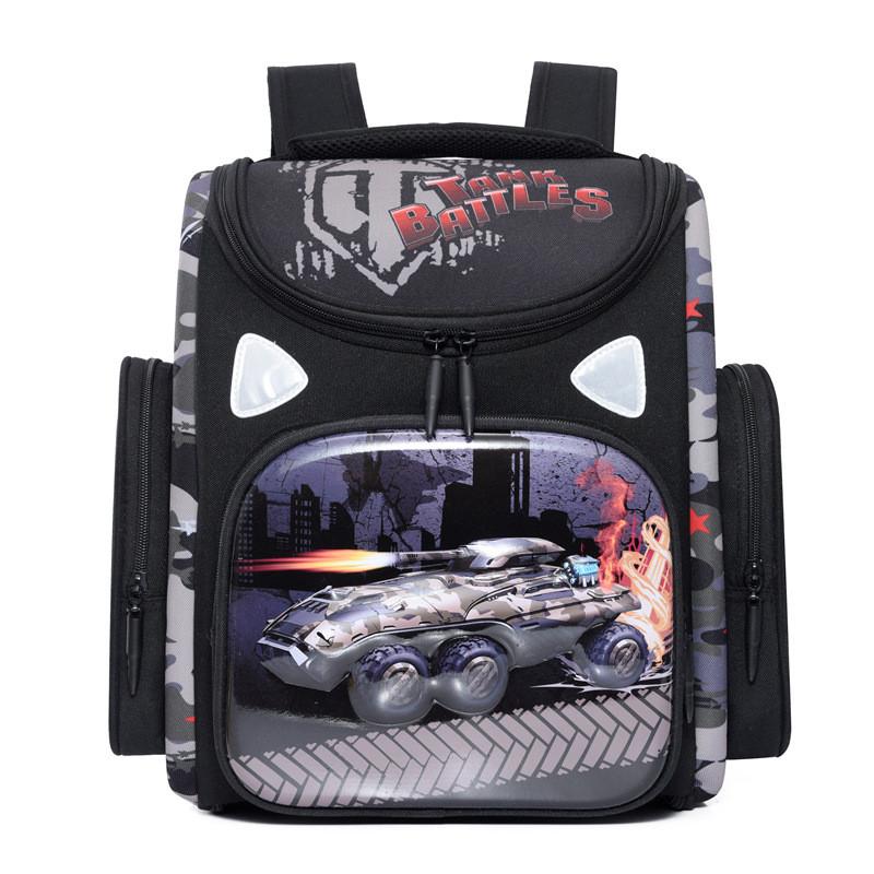 

2024 New Stylish Oxford Fabric Kids Backpack For 1st To 2nd Graders With Breathable Design Black