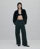 Sunjin New High-Rise Wide-Leg Pants [Black]