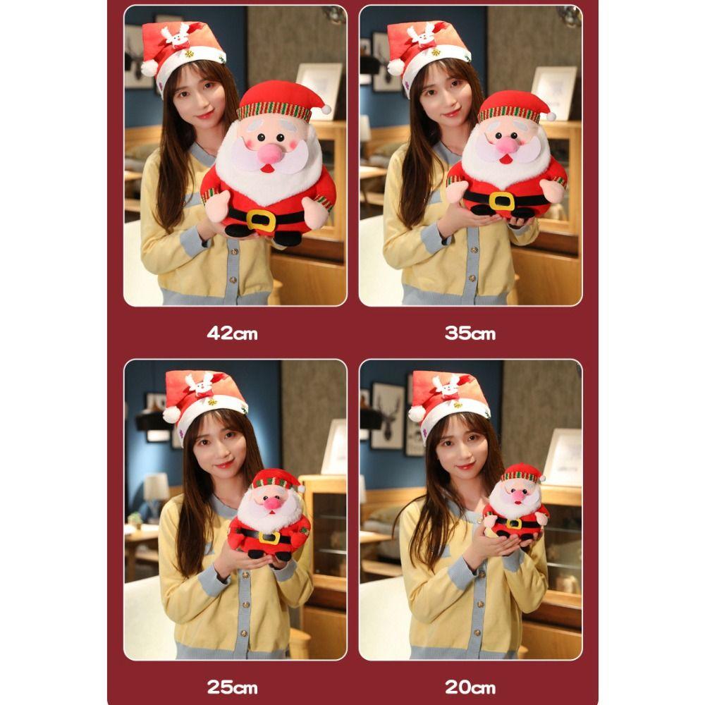 Plush Elk Snowman Plush Toys 23-43CM Christmas Decor Dolls New Pillow Doll Toys XMAS