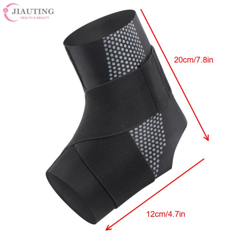 1*Adjustable Ankle Brace Breathable & Comfortable Elastic Ankle Support Sleeve Running Basketball Volleyball Foot Tendon Support