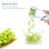 1Pc Grape Slicer Fruit Divider Fresh Fruit Separator Kitchen Gadget Grape Cutter For Cherry Tomato Strawberry Salad Making Tool